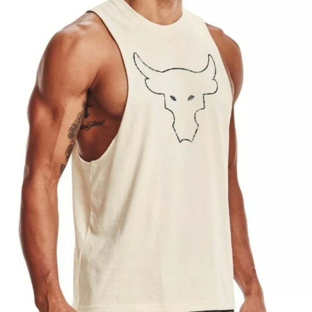 Under Armour Fitness Men's Project Rock Brahma Tank Training T-shirt 1371215-279